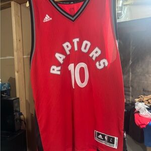 Adidas Raptors Red Basketball Jersey
